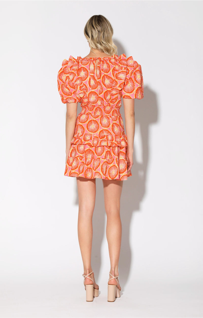 Ciara Dress, Orange Blossom