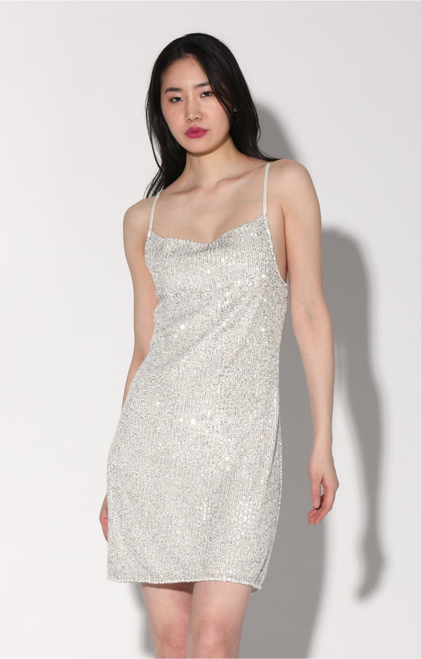 Cassidy Dress, Ice Sequin (Early Spring 2024)