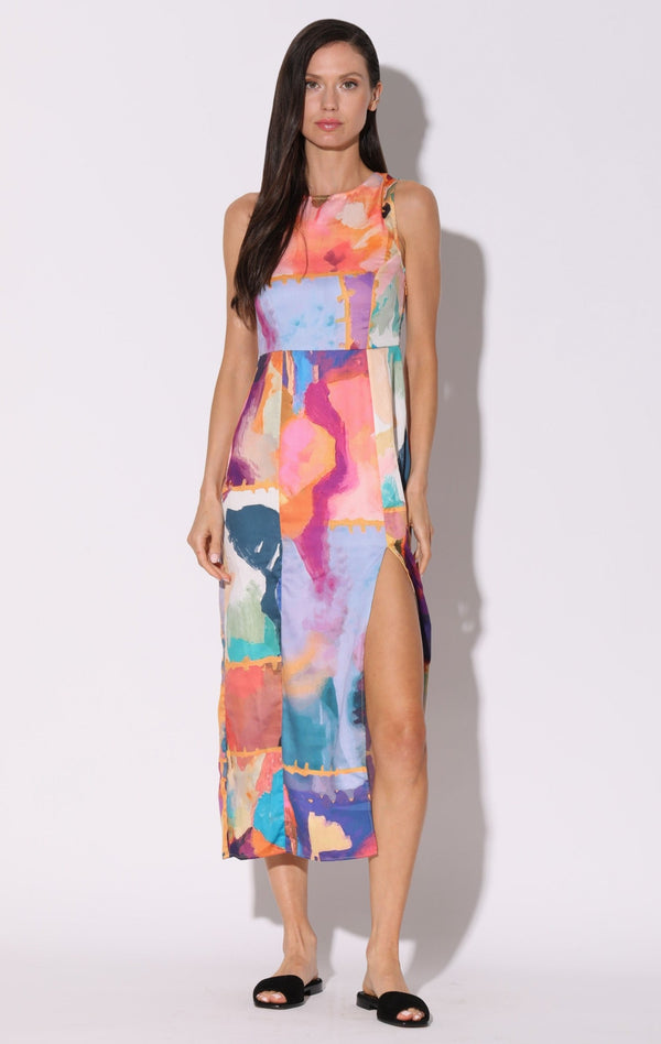 Aviva Dress, Mod Abstract