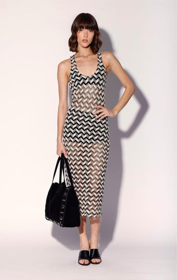 Naveah Dress, Chevron Crochet