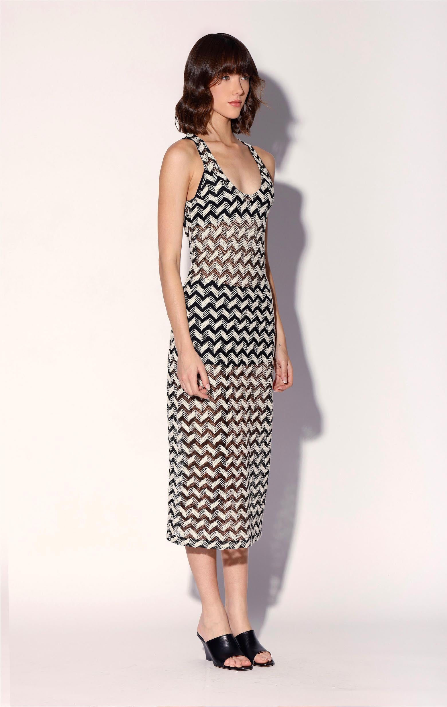 Naveah Dress, Chevron Crochet