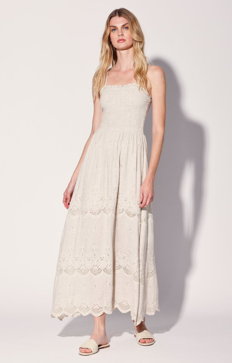 Sirena Dress, Coastal Eyelet