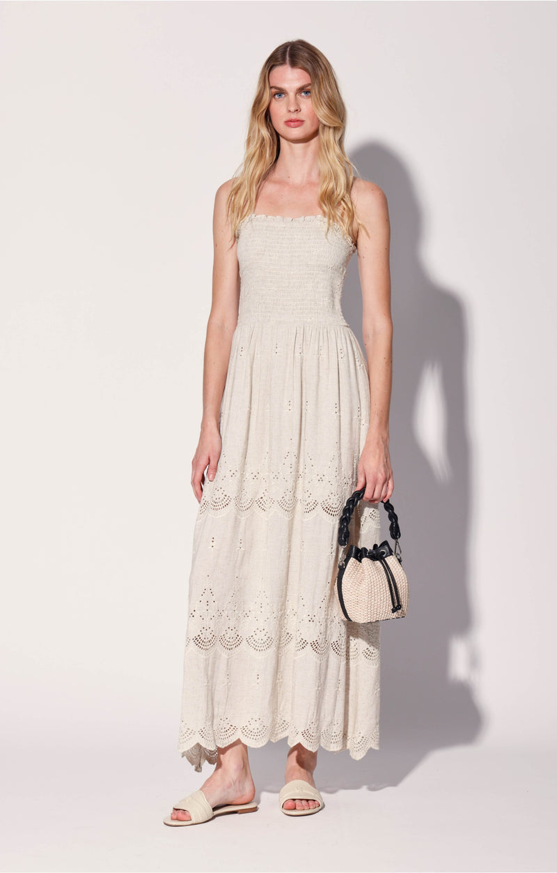 Sirena Dress, Coastal Eyelet