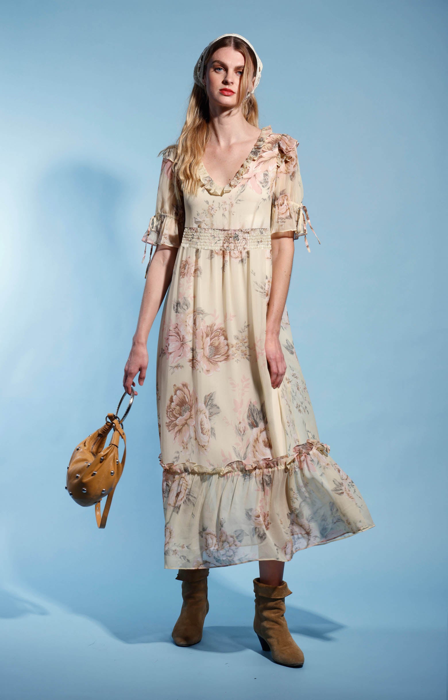 Georgia Dress, Desert Rose