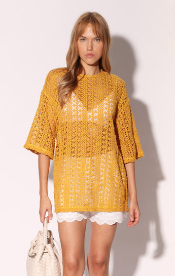 Peyton Tunic, Havana Crochet Marigold (Spring 2027)