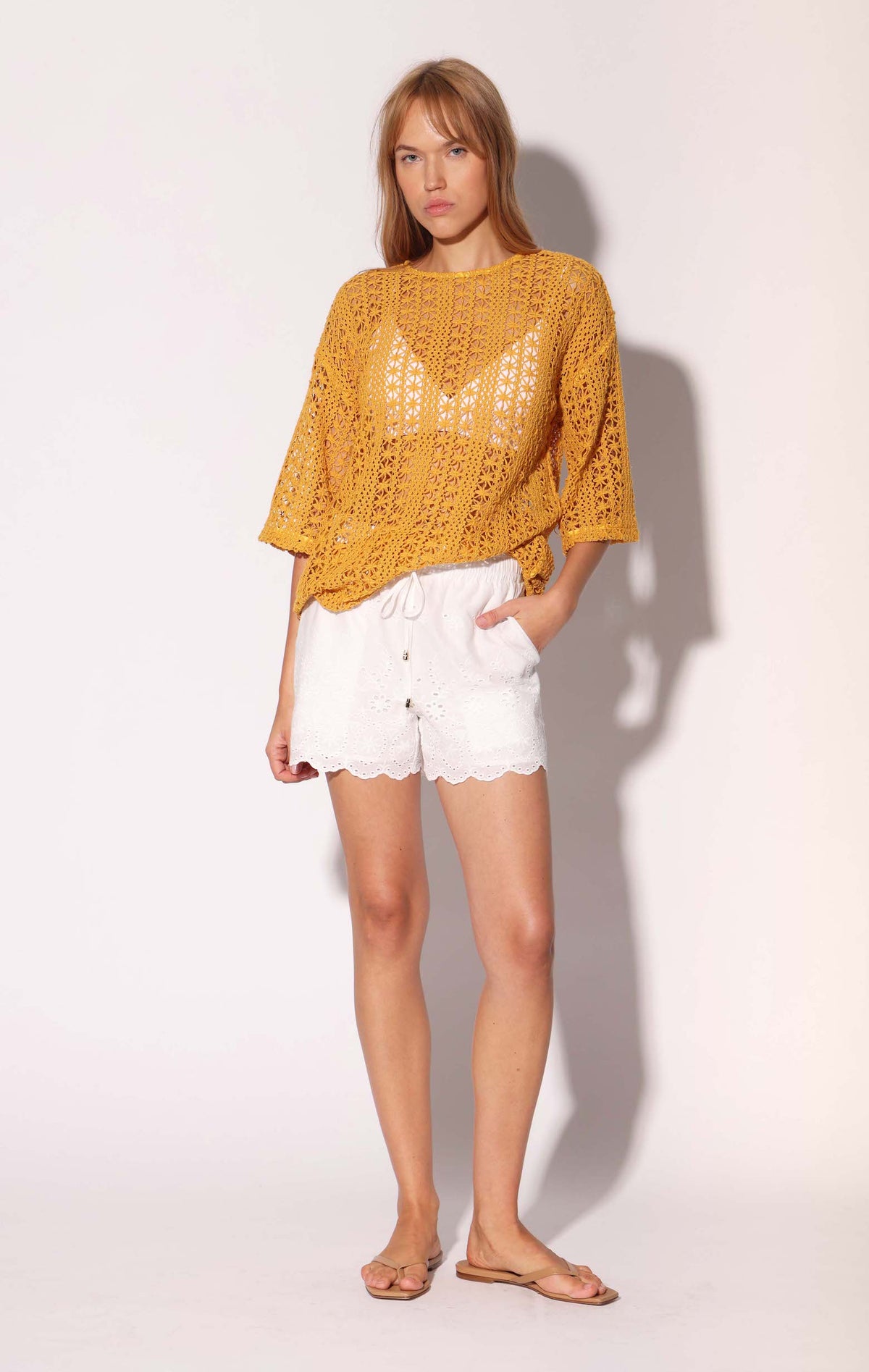 Peyton Tunic, Havana Crochet Marigold (Spring 2027)