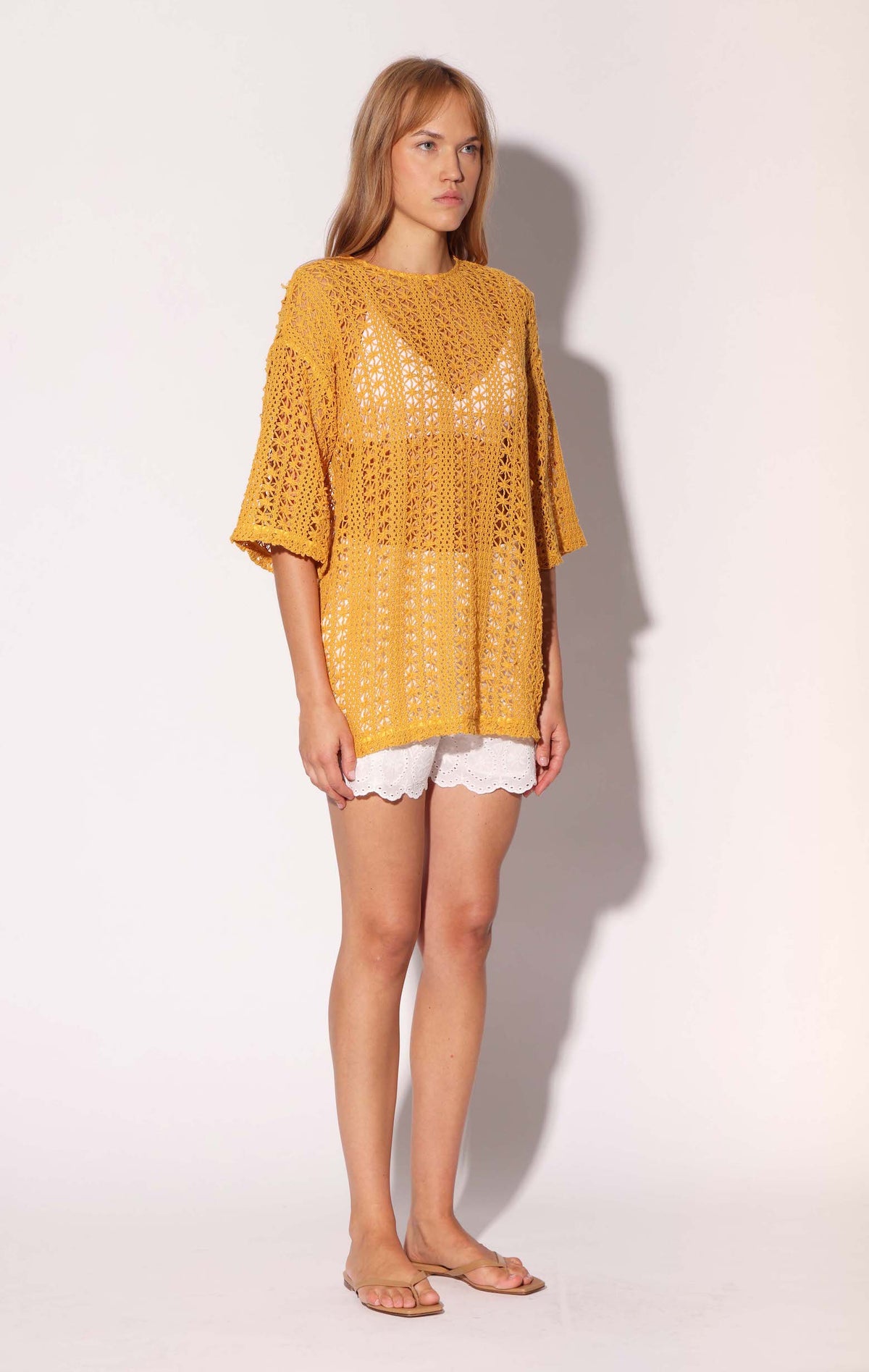 Peyton Tunic, Havana Crochet Marigold (Spring 2027)