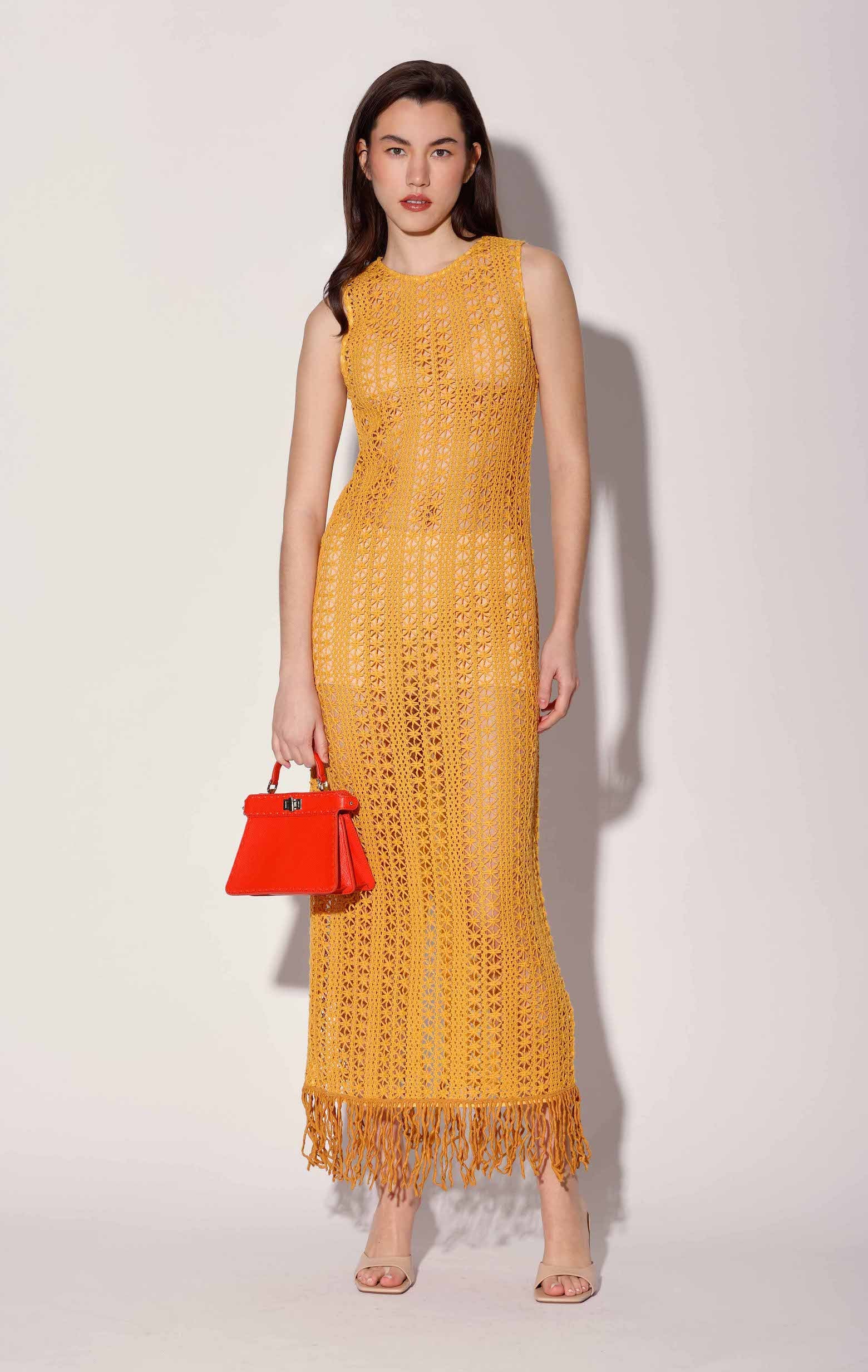 Paula Dress, Havana Crochet Marigold – Walter Baker