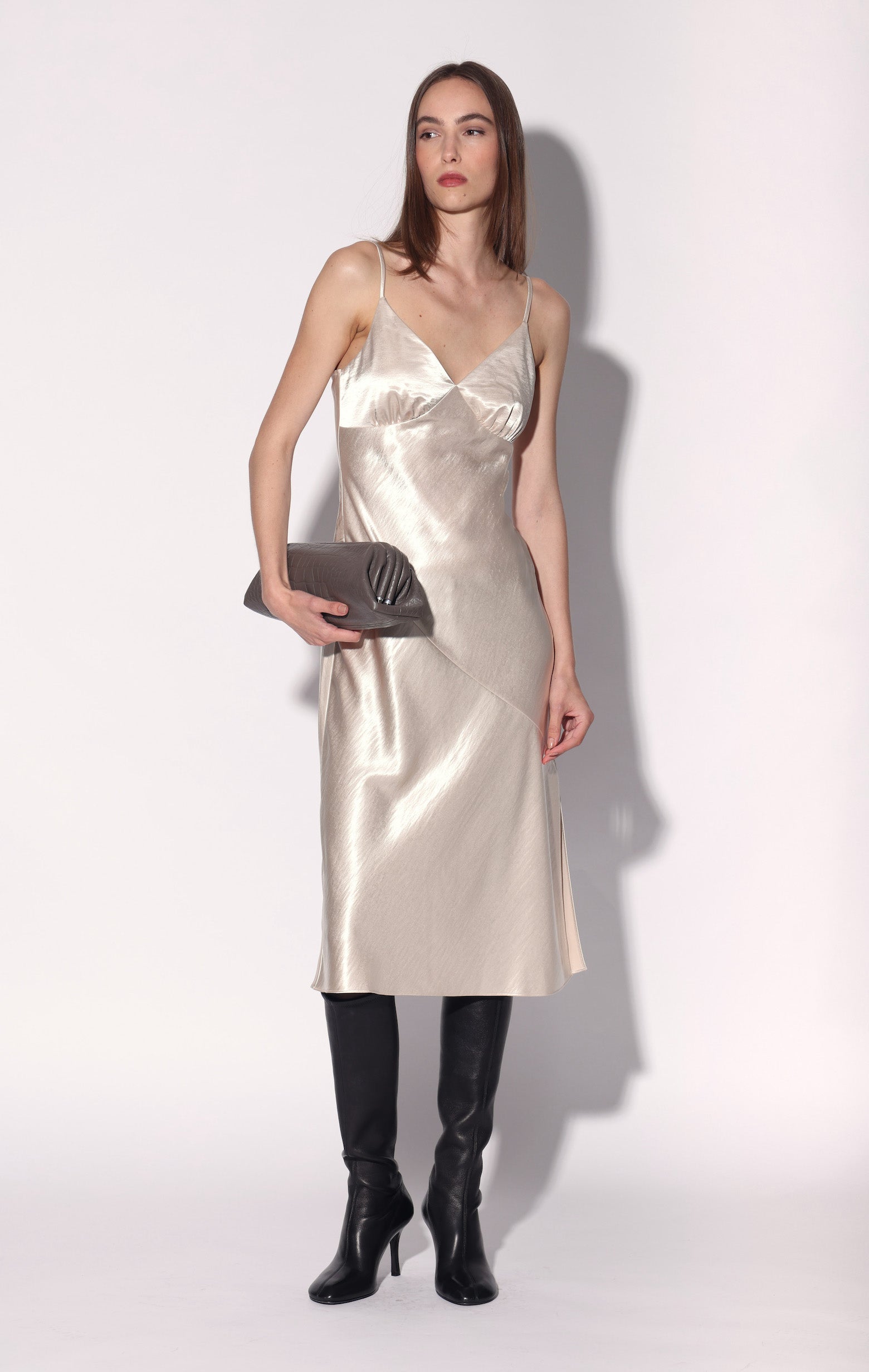 Bristol Dress, Champagne (Holiday 2026)
