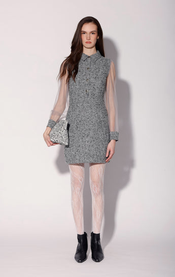 Myla Dress, Juno Tweed
