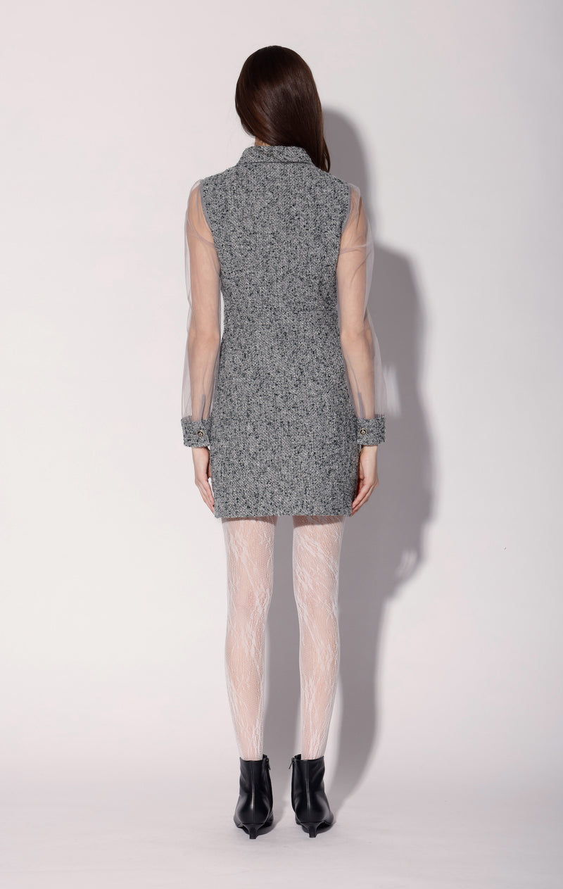 Myla Dress, Juno Tweed