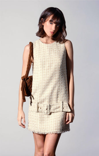 Vanna Dress, Sahara Tweed