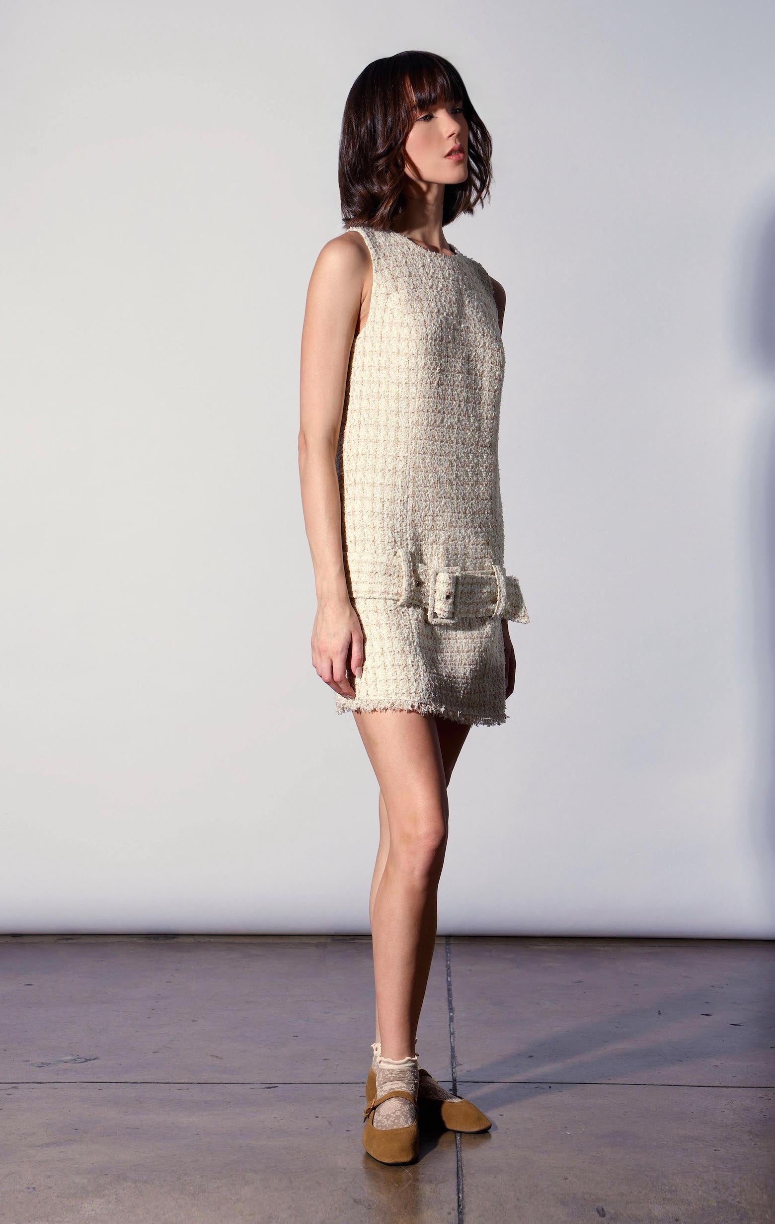 Vanna Dress, Sahara Tweed
