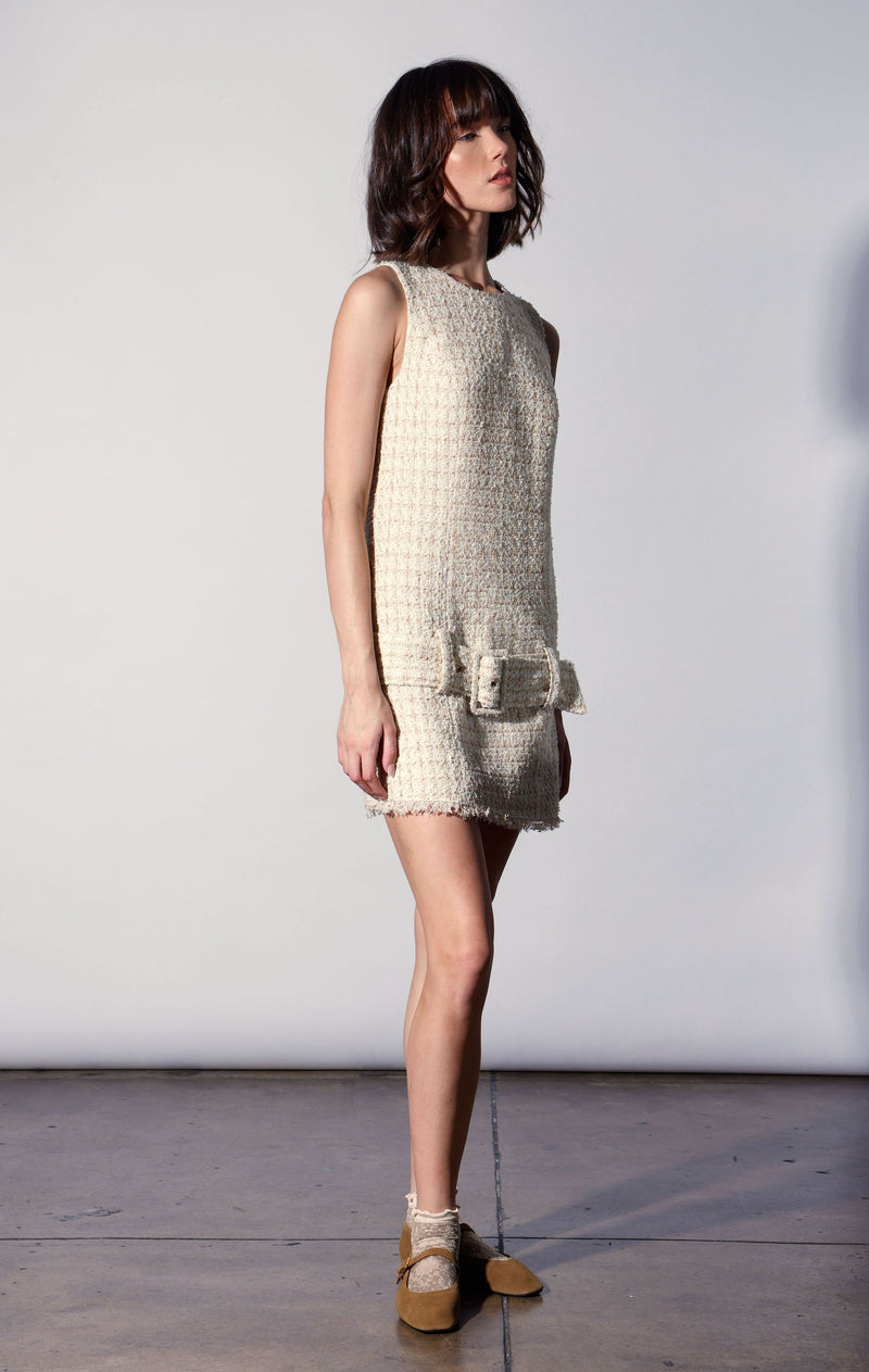 Vanna Dress, Sahara Tweed