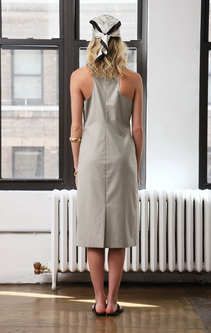 Chelsea Dress, Pale Sage