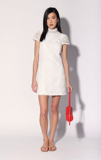 Ariana Dress, White Lace