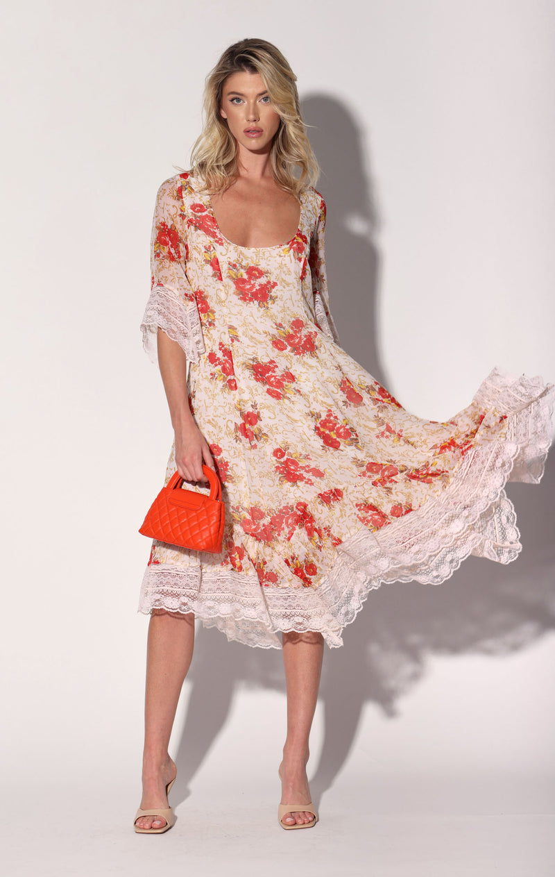 Darla Dress, Chateau Floral