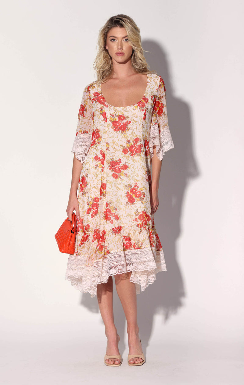 Darla Dress, Chateau Floral