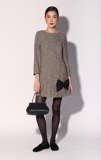 Ophelia Dress, Neutral Multi