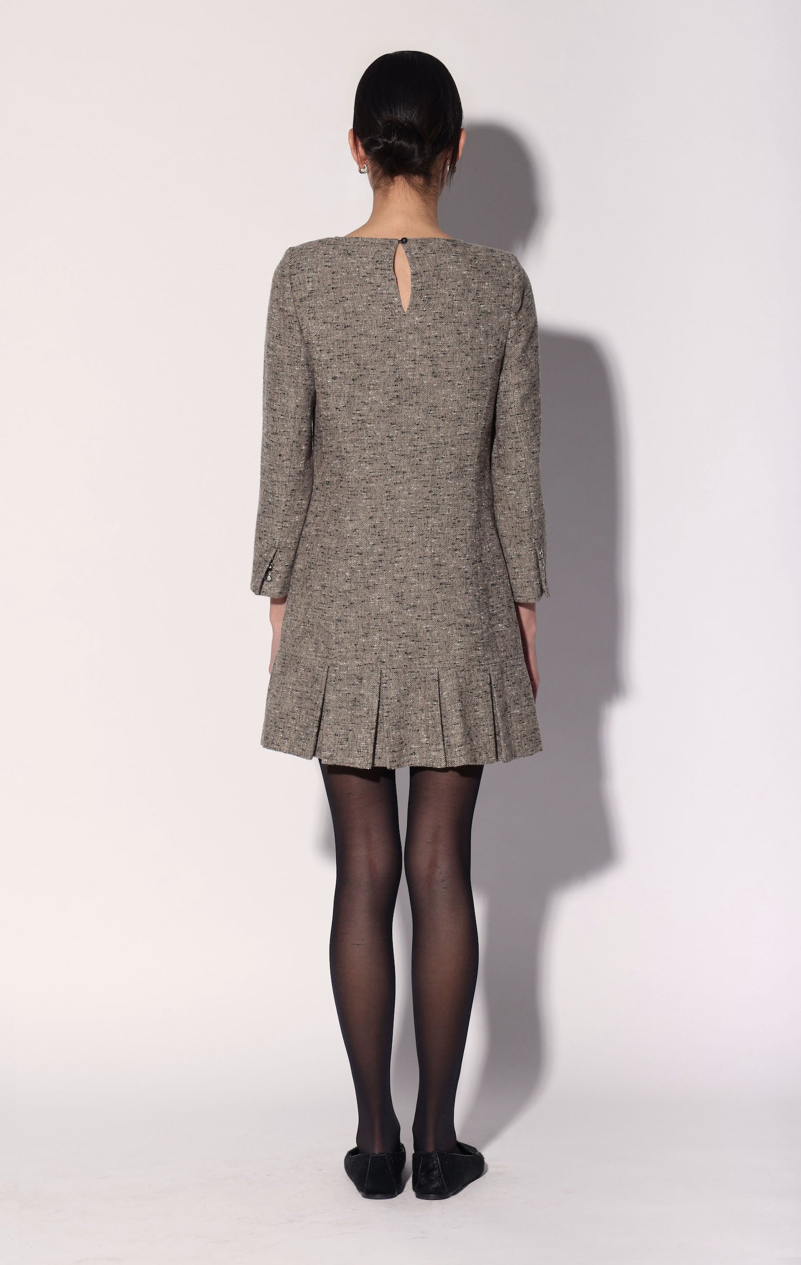 Ophelia Dress, Neutral Multi