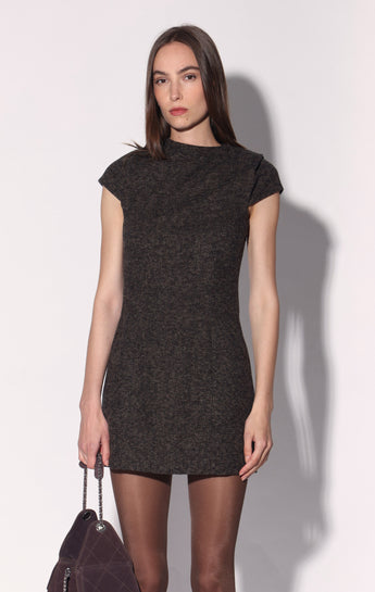Sarah Dress, Brown Multi