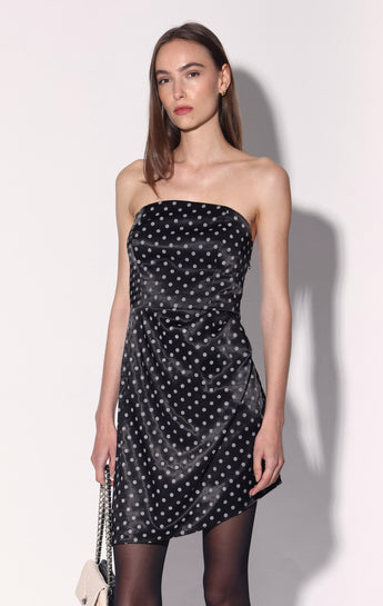 Sophie Dress, Black White