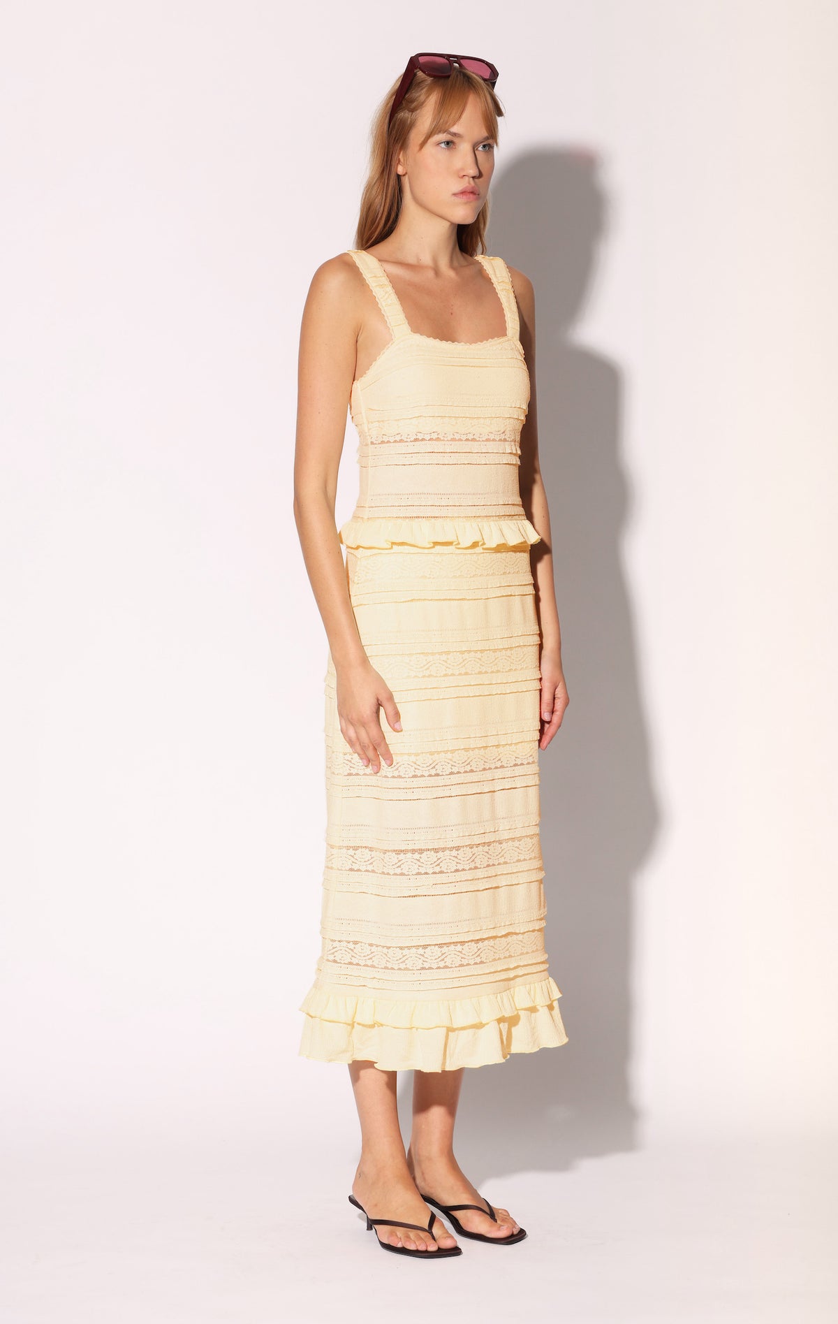 Mina Dress, Yellow