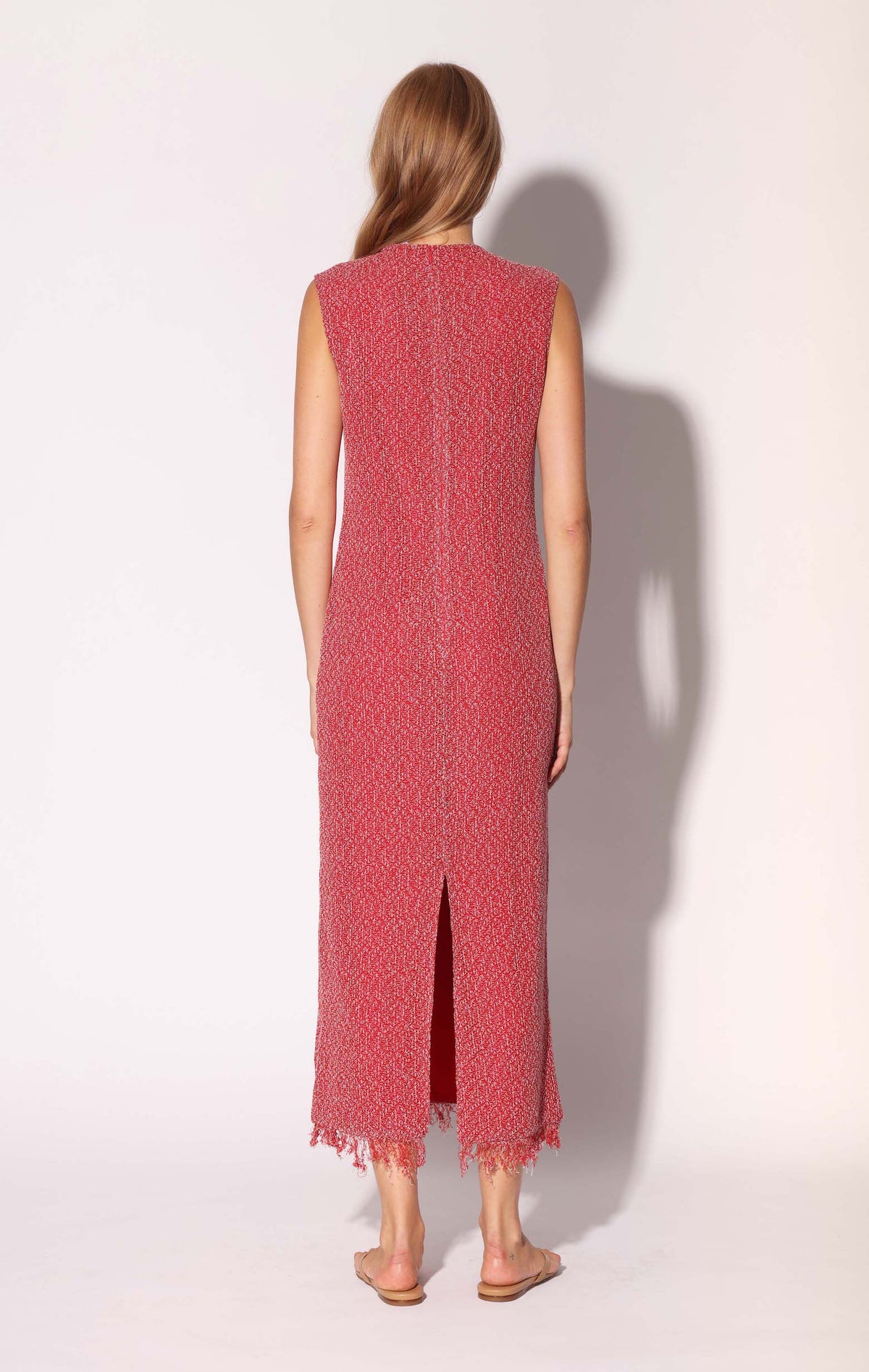 Khalia Dress, Red White