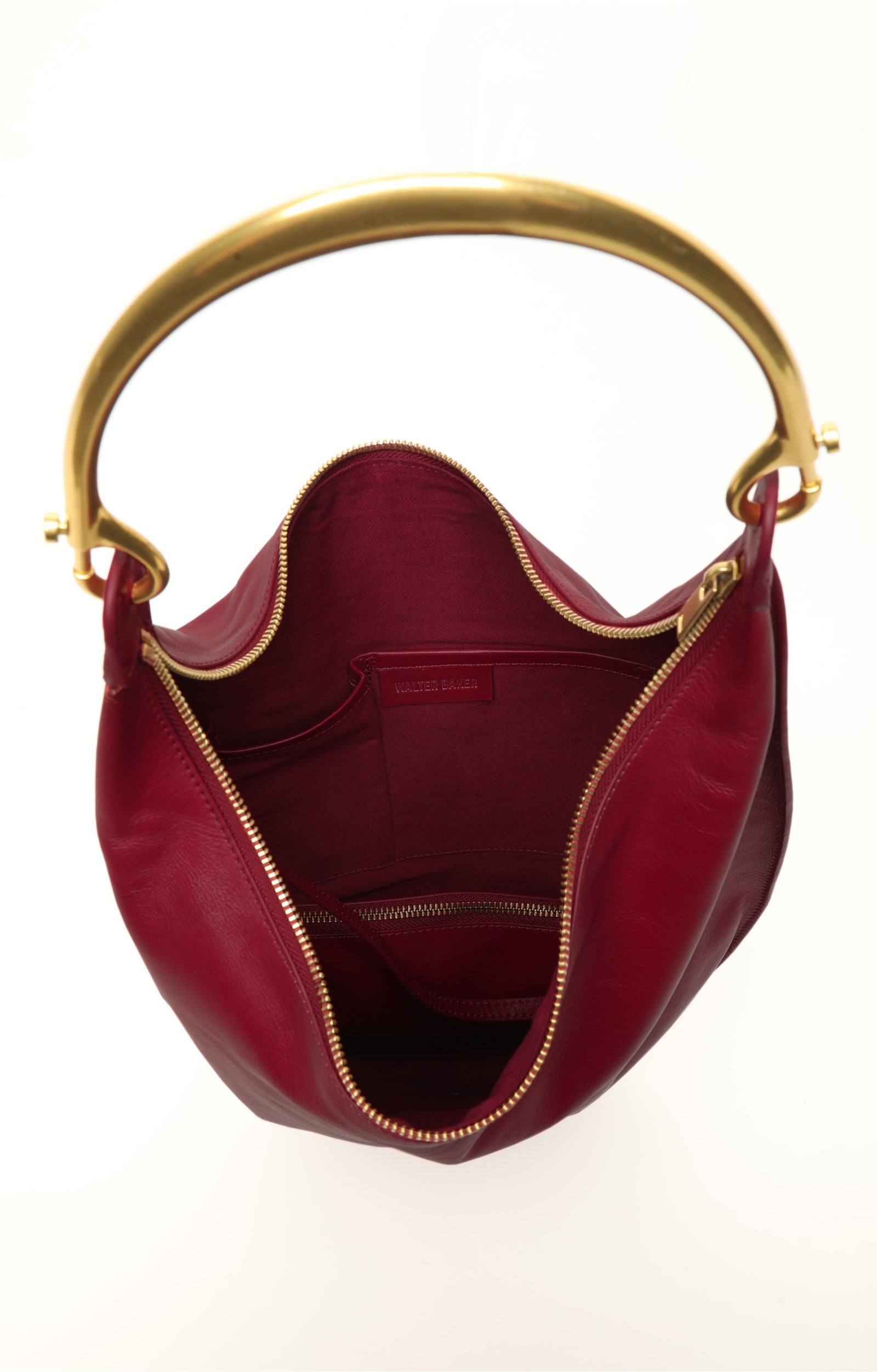NWT New Hobo Hogan Backpack Garnet Leather Retired Rare IMG_0087-removebg-  main image 3