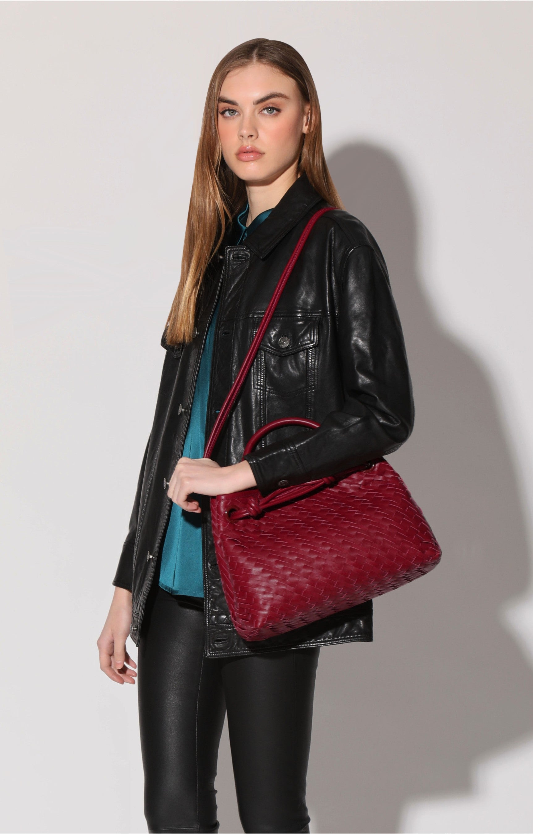 レア★Mad Hardee × GARNET Leather Works コラボ Hazel Tote, Garnet – Walter Baker