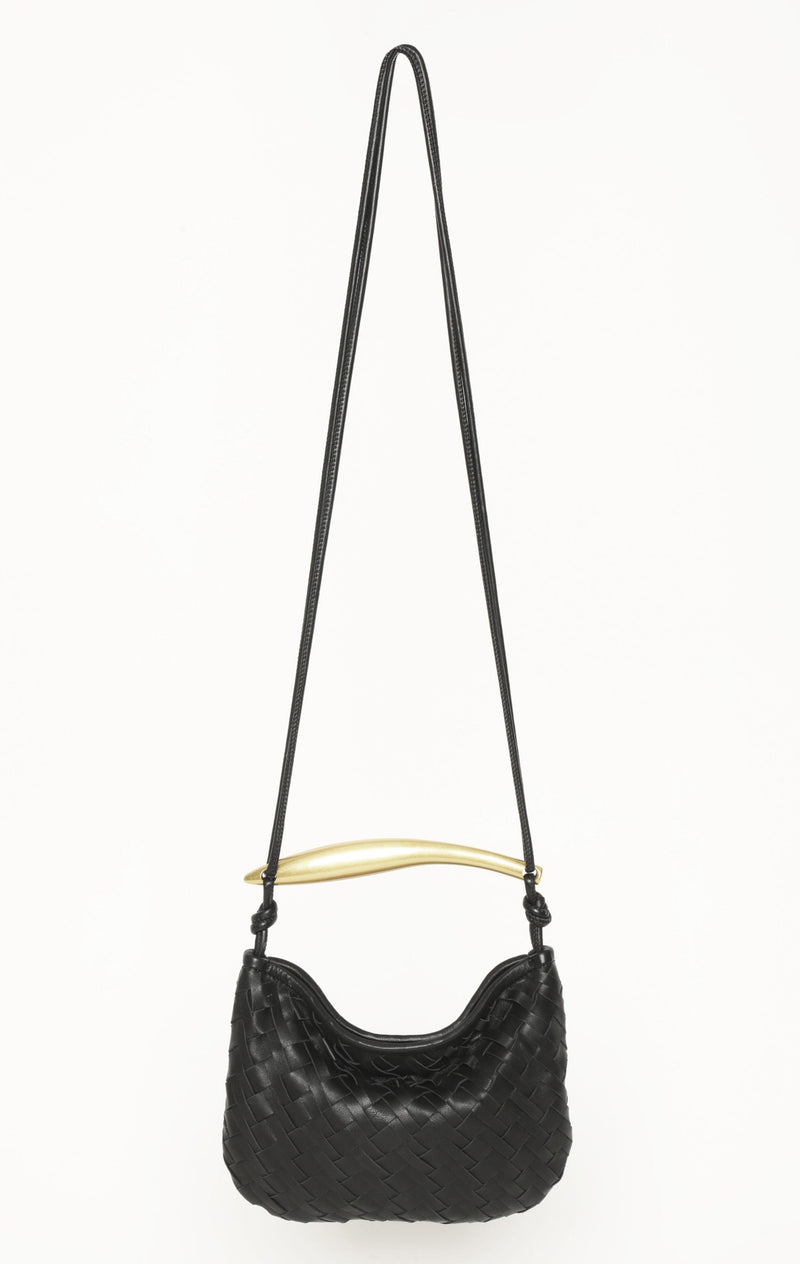 Hazel Mini Hobo, Black