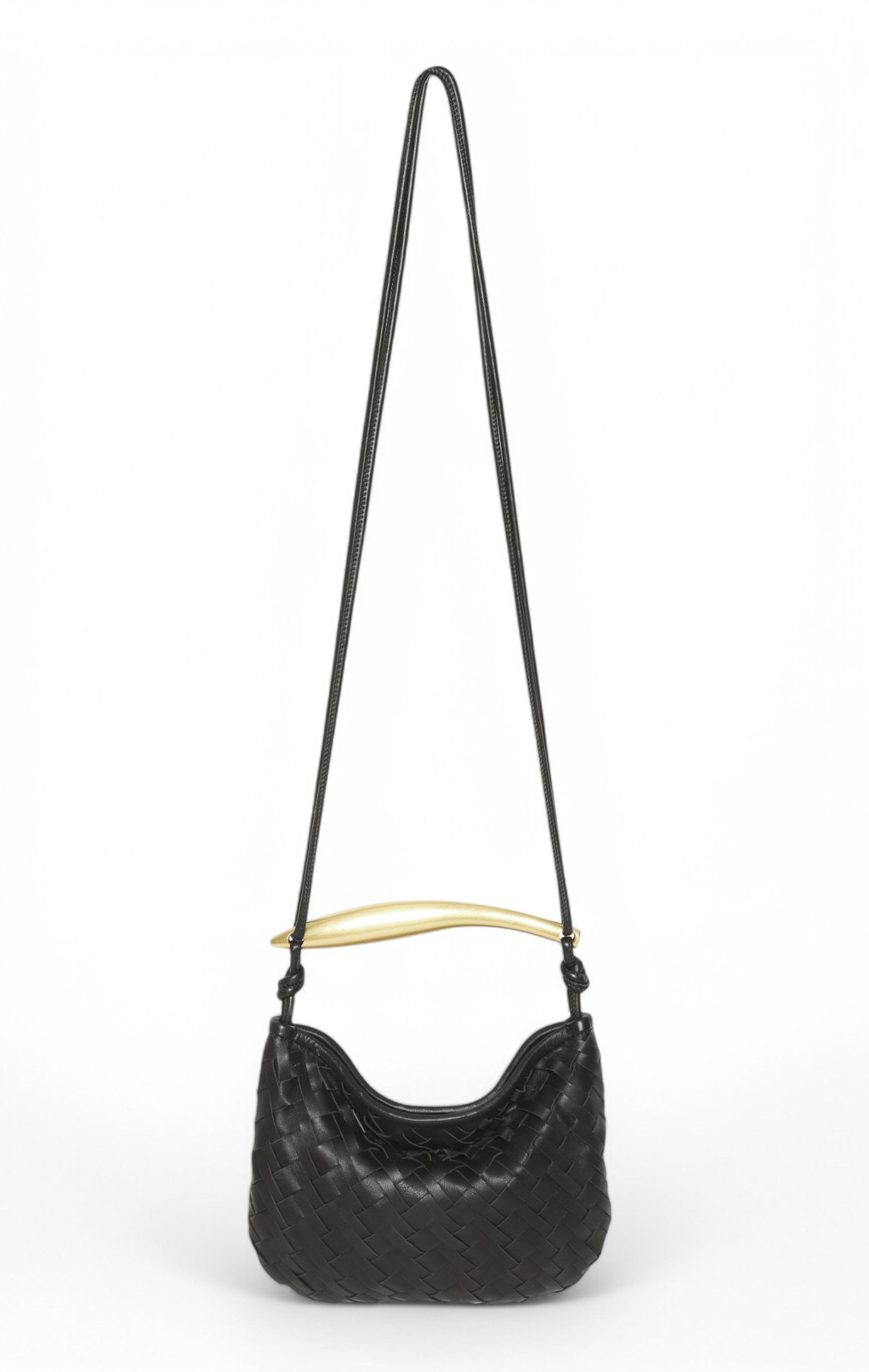 Hazel Mini Hobo, Black
