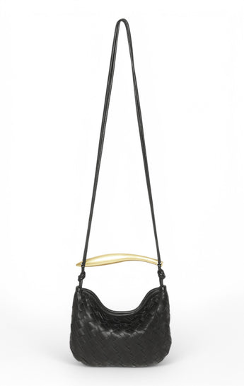 Hazel Mini Hobo, Black