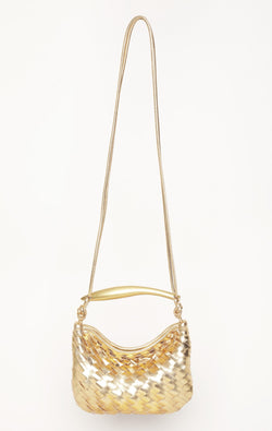 Hazel Mini Hobo, Gold