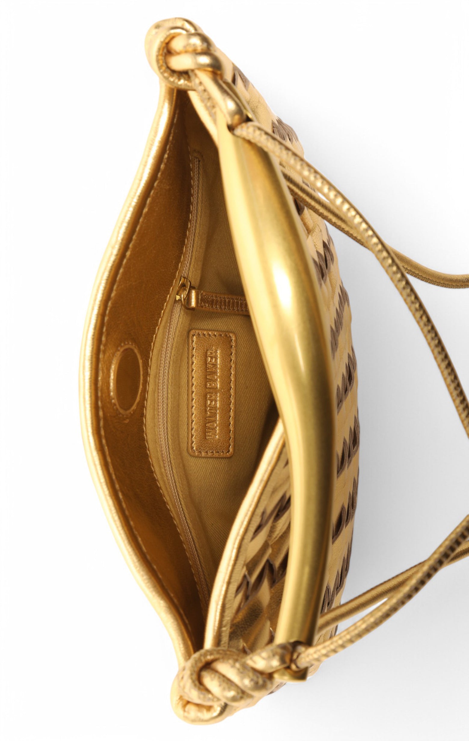 Hazel Mini Hobo, Gold (Holiday 2025)