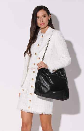 Cleo Shoulder, Black