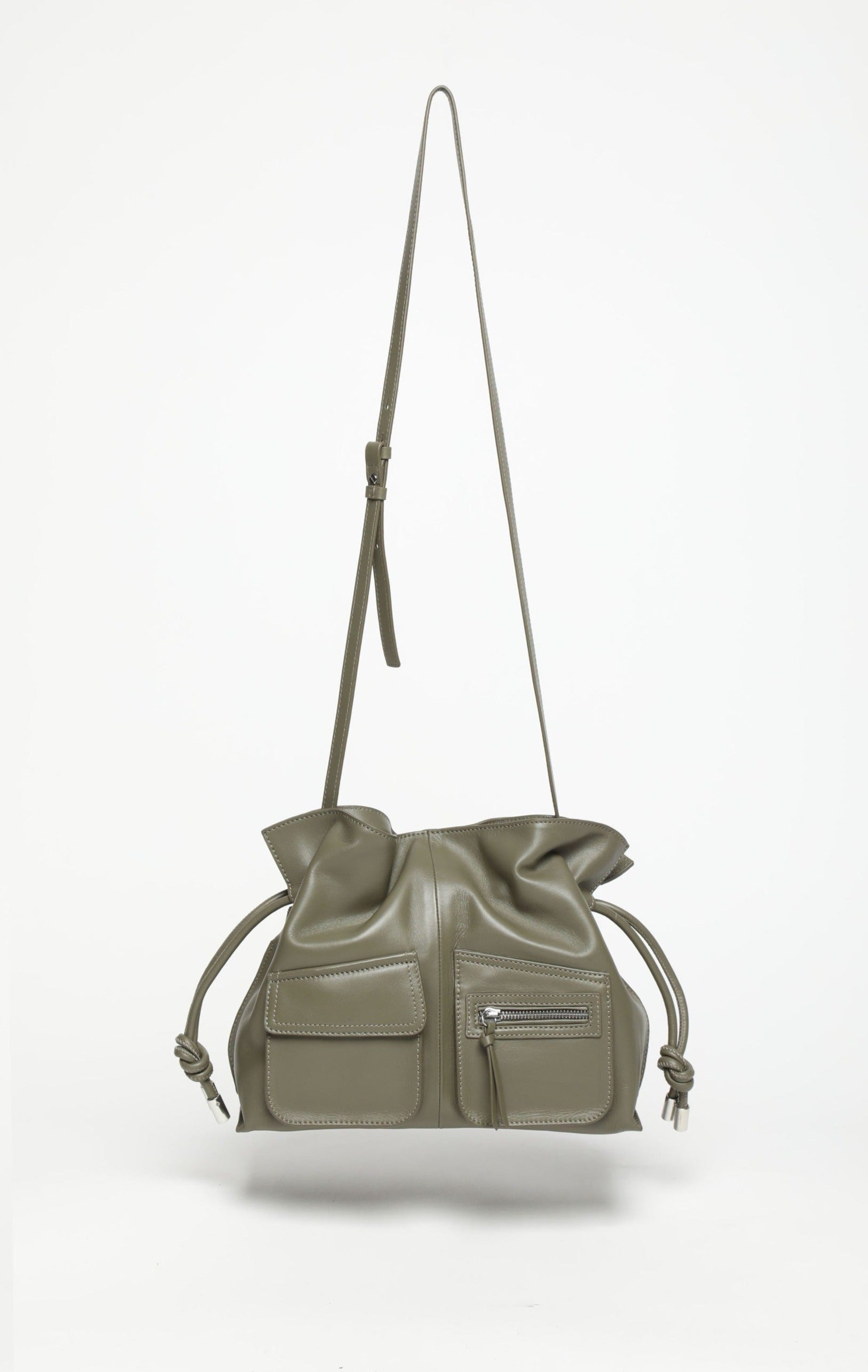 Easton Crossbody Clutch, Army