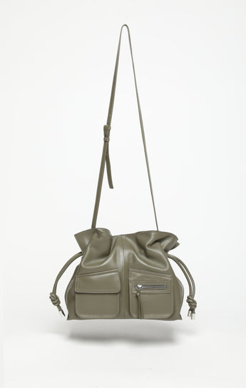 Easton Crossbody Clutch, Army
