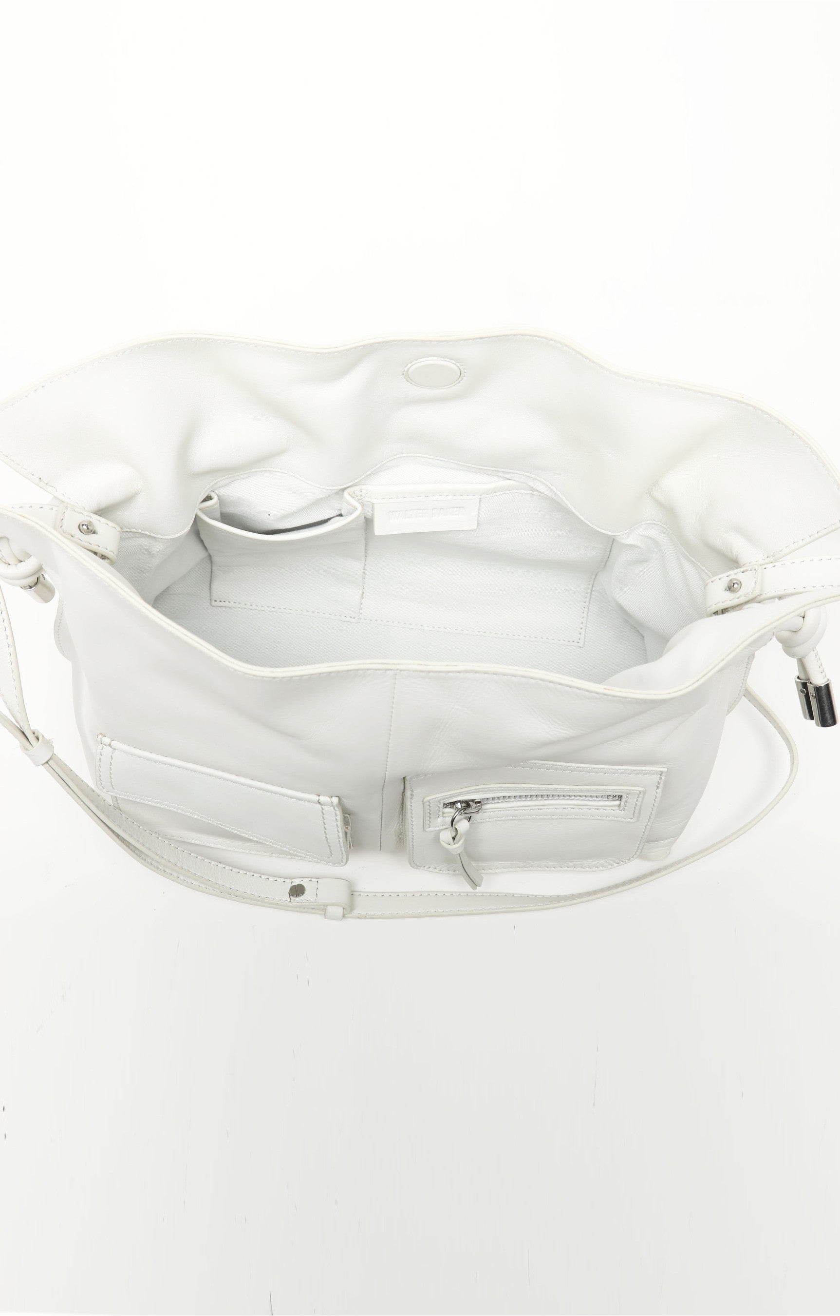 Easton Crossbody Clutch, Bright White