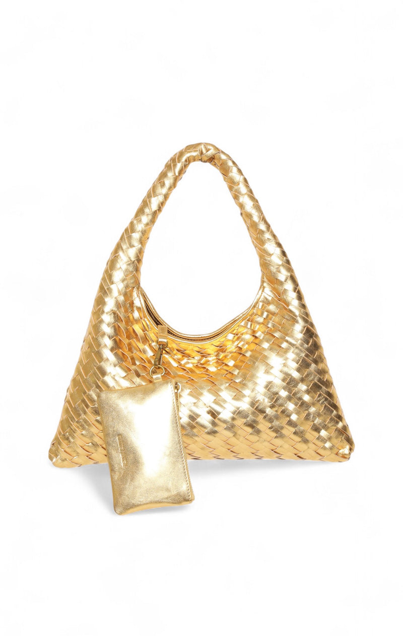Haven Mini Hobo, Gold