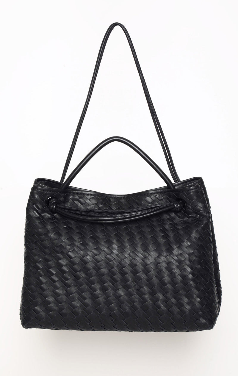 Hazel Large Tote, Black