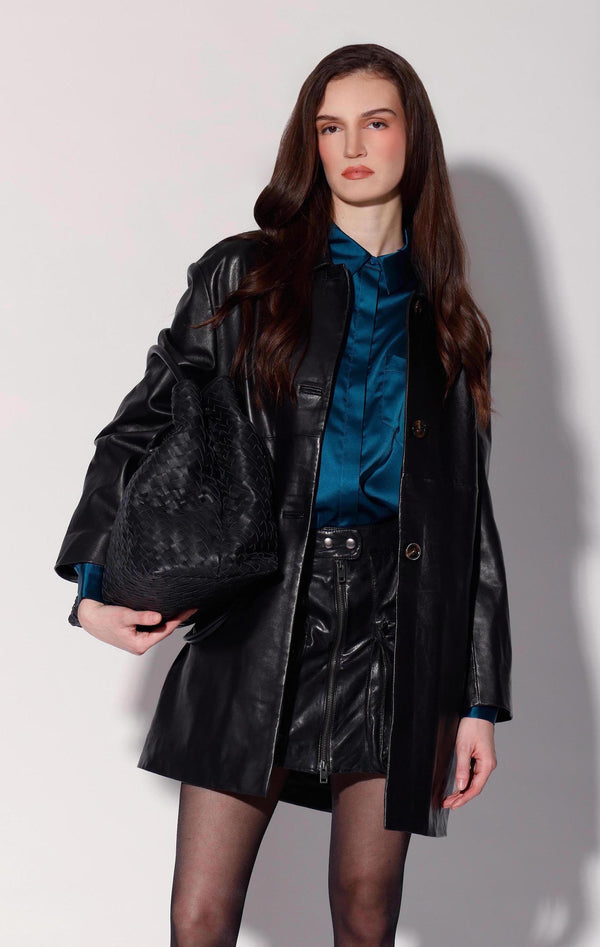 Hazel Large Tote, Black