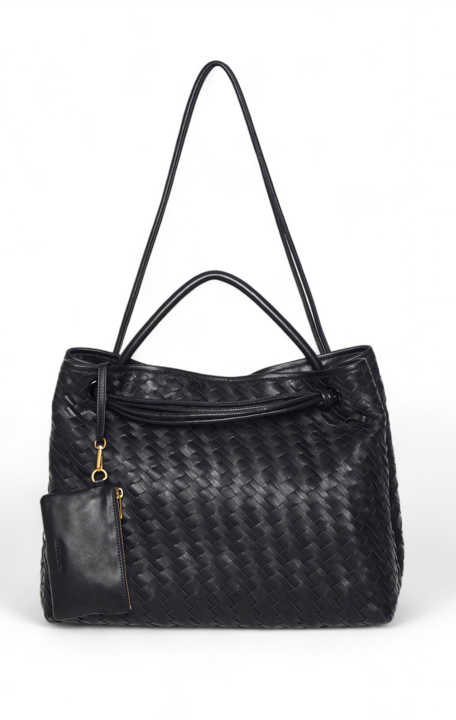 Hazel Large Tote, Dark Olive