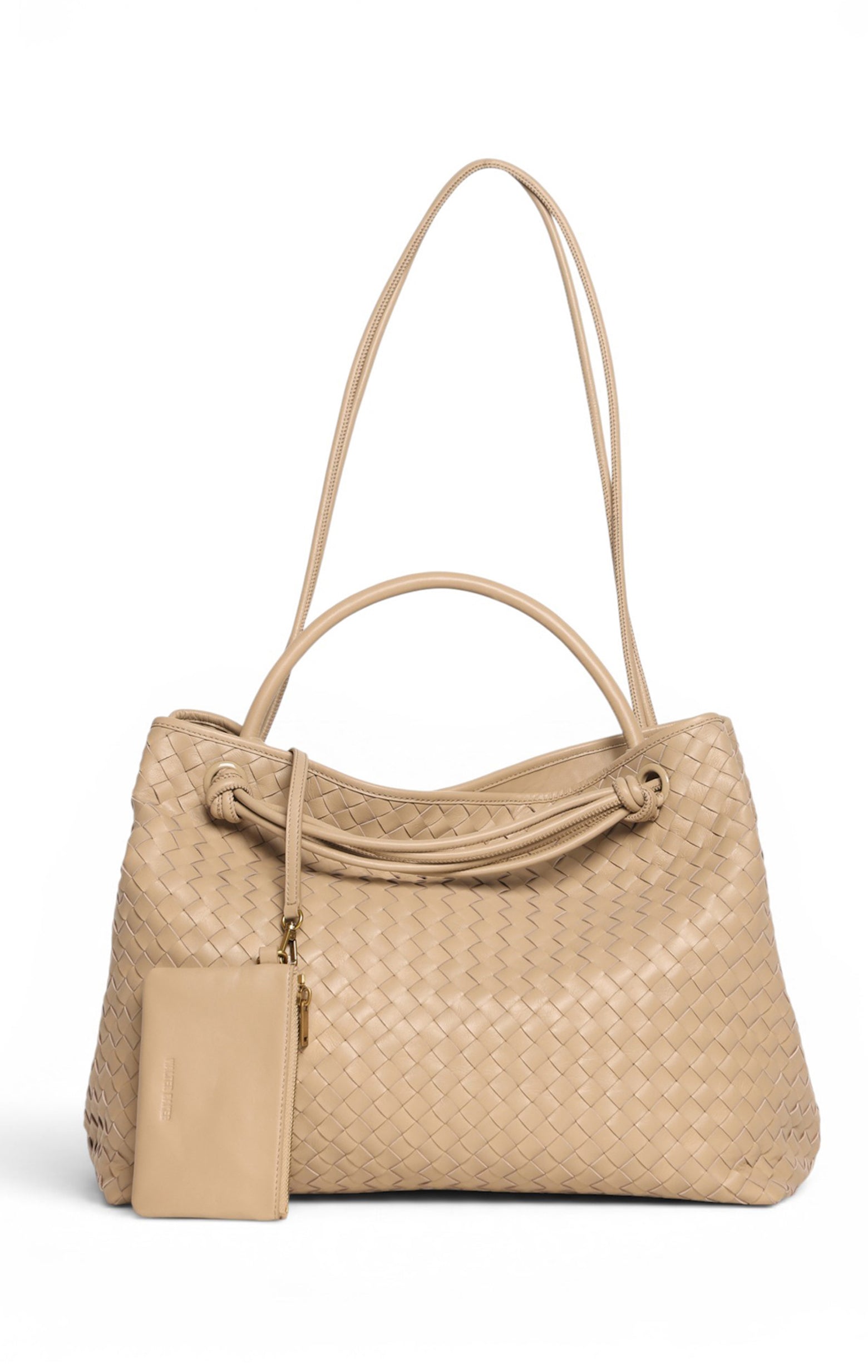 Hazel Large Tote, Egg Shell