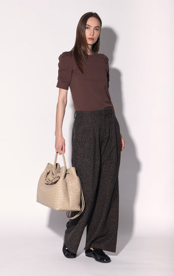 Hazel Large Tote, Egg Shell