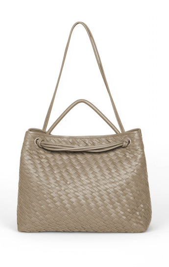 Hazel Large Tote, Egg Shell