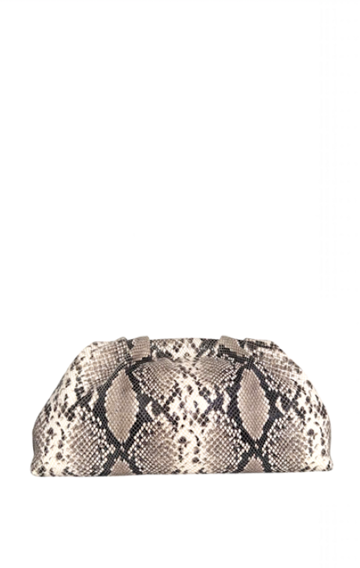 Olivia Clutch, Brown Snake