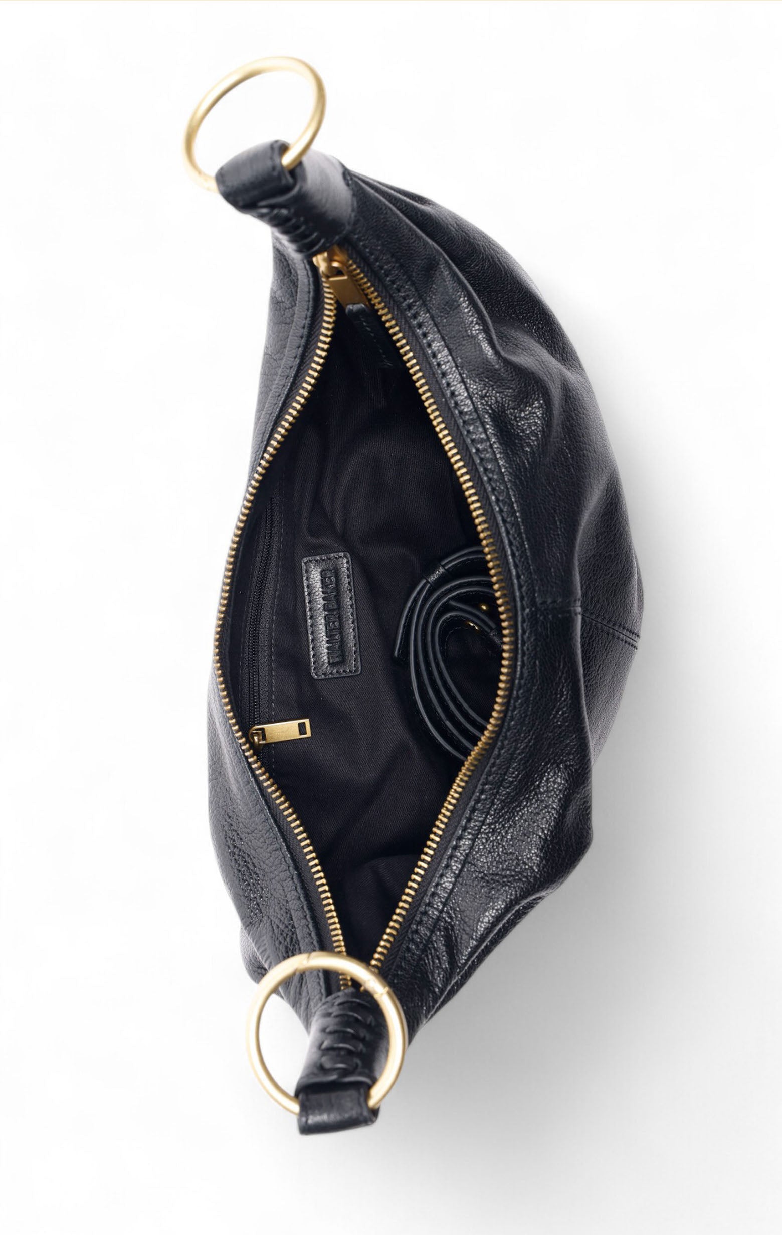 Jane Mini Hobo, Black