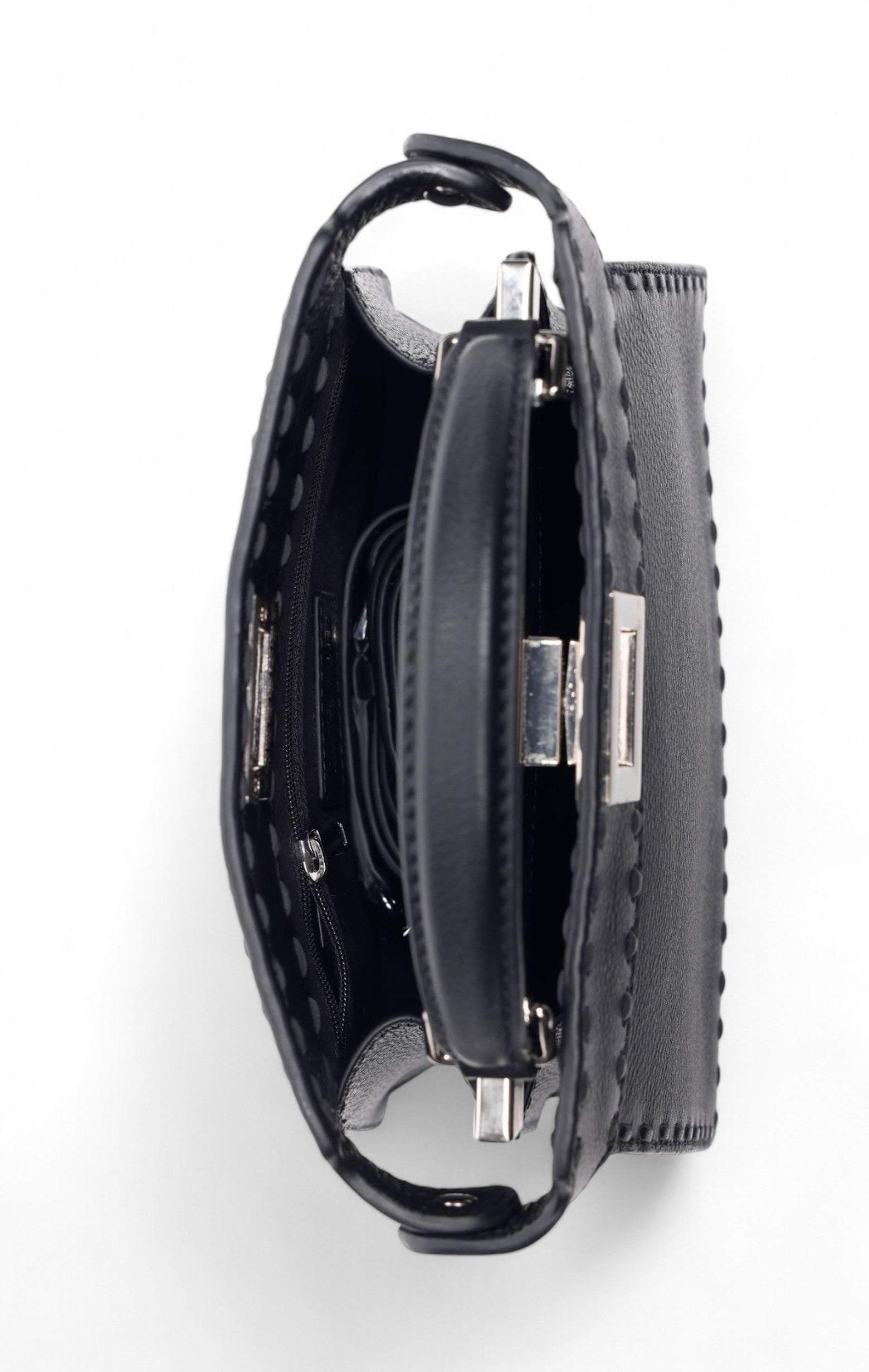 Reed Mini Satchel, Black