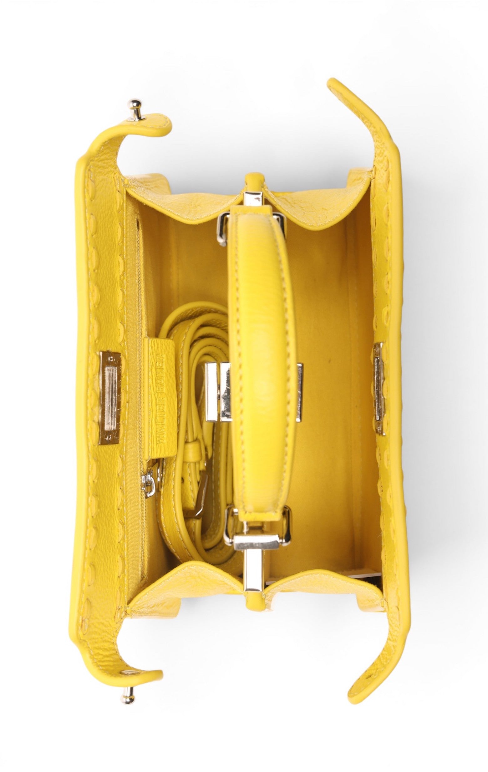 Reed Mini Satchel, Cyber Yellow